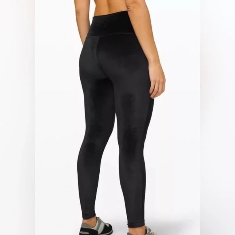 LULULEMON Wunder Lounge High-Rise Full lenght Tight Velvet Sz 2
